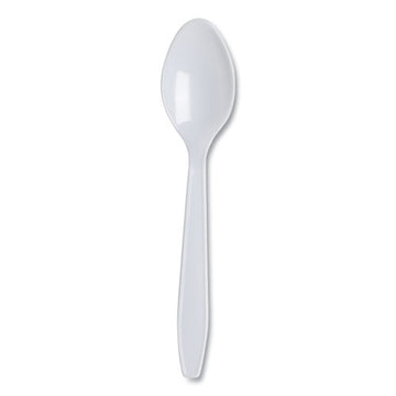 Dixie® Lightweight Polystyrene Cutlery, Teaspoon, White, 1,000-carton freeshipping - TVN Wholesale